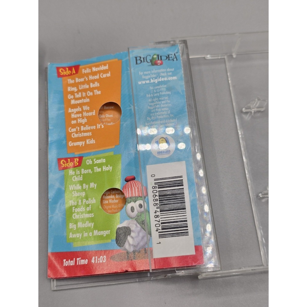 Veggie Tales A Very Merry Christmas‎ Cassette Tape - Picture 5 of 5